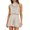 Beige, variant on Aayomet Womens Jumpsuits Casual Romper Satin Sleeveless Elastic Waist Casual Short Jumpsuit Rompers (Green, S)