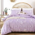 thumbnail image 1 of Funda Nórdica Queen Size Floral Botanical Boho Bedding Microfiber, 1 of 9