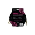 thumbnail image 2 of Ernie Ball Braided Instrument Cable, Straight/Angle, 25ft, Black P06058, 2 of 2