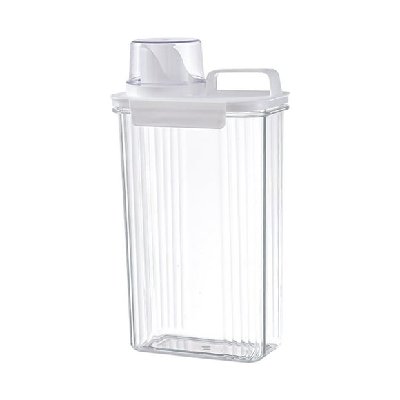 Contenedor de detergente para ropa Dispensador de jabón líquido para ropa Caja de almacenamiento hermética con 2800ml