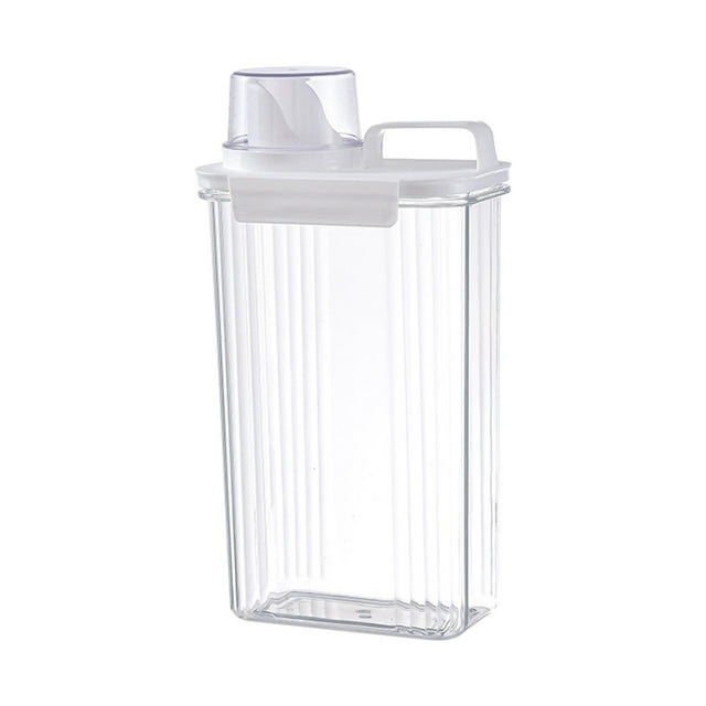 Household Laundry Detergent Container Multifunctional Leakproof Pet Food Washing 2800ml