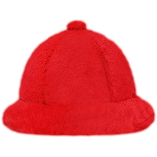 Kangol Men's Faux Fur Casual Bucket Hat - Black - Size Large
