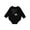 AB-Black, variant on Inktastic Spider_web Baby Fleece Bodysuit