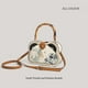 thumbnail image 4 of PU Leather Satchel Bag for Women Versatile Practical Mini Cross-body Bag for Casual Daily, 4 of 5
