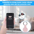 thumbnail image 3 of Housse de Protection en Silicone Anti-Perdue avec Crochet Compatible pour Tracker de Localisation Airtags, 3 of 8