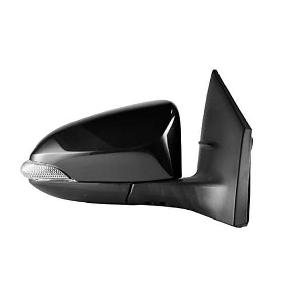 Passenger Side Unpainted Heated Power Operated With Signal Side View Mirror for 2014-2017 Toyota Corolla - Parts Link #: TO1321295