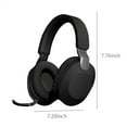 thumbnail image 3 of Wired Around-Ear Headphones, Gaming Headset Active Noise Cancelling Headphones, On-Ear Headphones with Surround Sound, Studio Monitor & Mixing DJ Stereo Headsets for Piano Guitar Laptop, 3 of 5