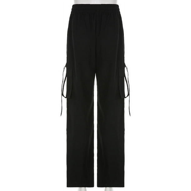 パンツ PAROSH Black Relaxed Pants with Drawstring in Fabric パンツ PAROSH Black Relaxed Pants with Drawstring in Fabric