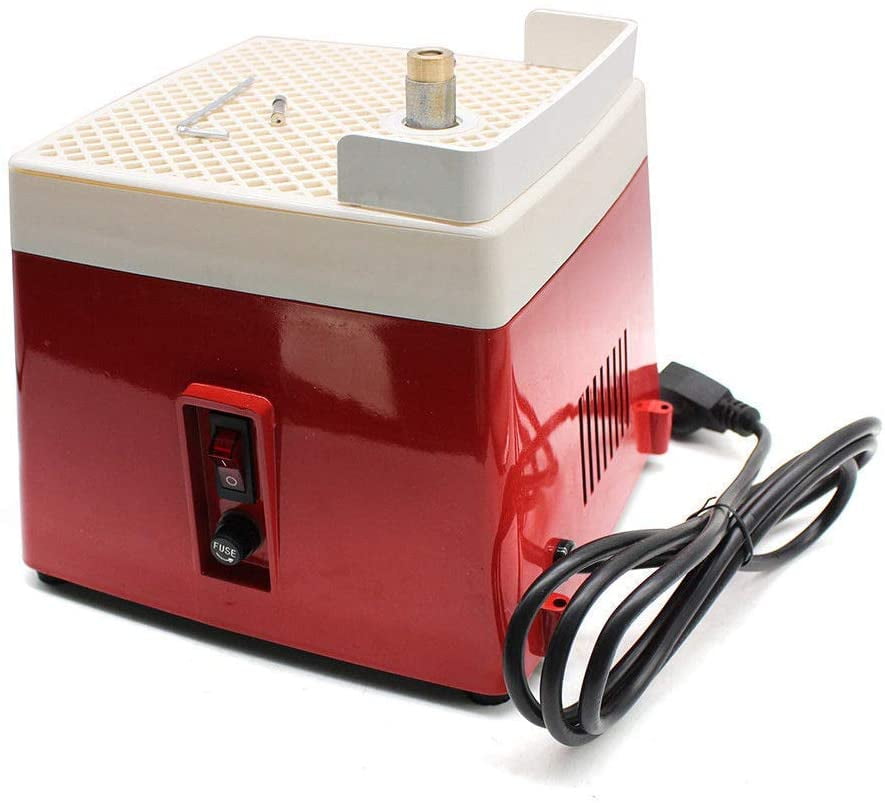110V Mini Automatic Water Stained Glass Grinder DIY Desktop Grinding Machine 