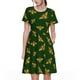 thumbnail image 1 of Disketp Hohey Bee para Vestido de Manga Corta para Mujeres, Vestidos de Verano para Mujeres, Casual y Holgado para la Playa, 1 of 6