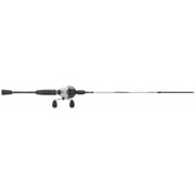 ProFISHiency 63 Grey and White Medium Action Graphite Spincast Combo