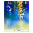 thumbnail image 1 of YUSDECOR 5x7ft Blue Wild Chrysanthemum Flower Photography Studio Backdrop Background, 1 of 2