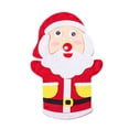 thumbnail image 1 of Guantes de mano para marionetas, fieltros para coser, manualidades, Papá Noel, 1 of 4