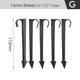 thumbnail image 1 of High-quality 16MM Tubing Water Connectors Equal Coupling Adaptor Elbow Tee End Plug Drip Irrigation Barbed Fittings 1/2''10pcs He Qiyong unisex, 1 of 2