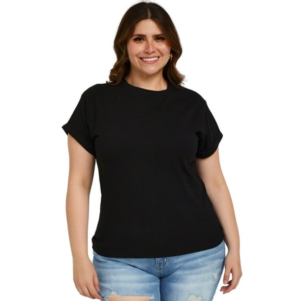 Blusa casual Balam/Tallas Extras, 0011 (Negro) negro 40 BALAM BL-BAL-0011-NEGRO