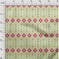 thumbnail image 2 of oneOone Cotton Poplin Fabric Geometric Ikat Print Fabric BTY 42 Inch Wide, 2 of 4