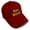 Burgundy, variant on Baseball Caps for Men & Women Embroidered Bus Driver Ladies & Men Baseball Hats Acrylic White Design Only