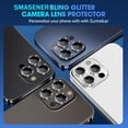 thumbnail image 5 of Smasener Camera Lens Protector for iPhone 15 Pro Max/iPhone 15 Pro, Tempered Glass Camera Lens Protector Aluminum Alloy Lens Ring Camera Cover Fit for iPhone 15 Pro/Pro Max, 5 of 6