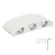 thumbnail image 2 of Aplique Decorativo Moderno De Pared LED, De aleación De Aluminio, Impermeable, Con Carcasa Blanca, Ideal Para Hoteles Y Patios., 2 of 7
