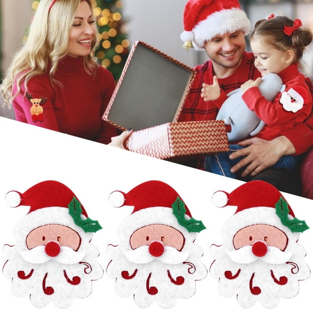 Parche De Tela De Navidad 10 Piezas Parches No Tejidas Tela