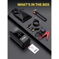 thumbnail image 3 of Jump Starter with Air Compressor, 1000A 12V Jump Box for 5.0L Gas or Up to 3.5L Diesel Car Battery, 150PSl Digital Tire Inflator with Emergency Light, Jumper Cables, 3 of 9