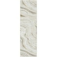 thumbnail image 2 of Nourison Glam Modern Grey Gold 2'3" x 7'6" Area Rug (2x8), 2 of 8