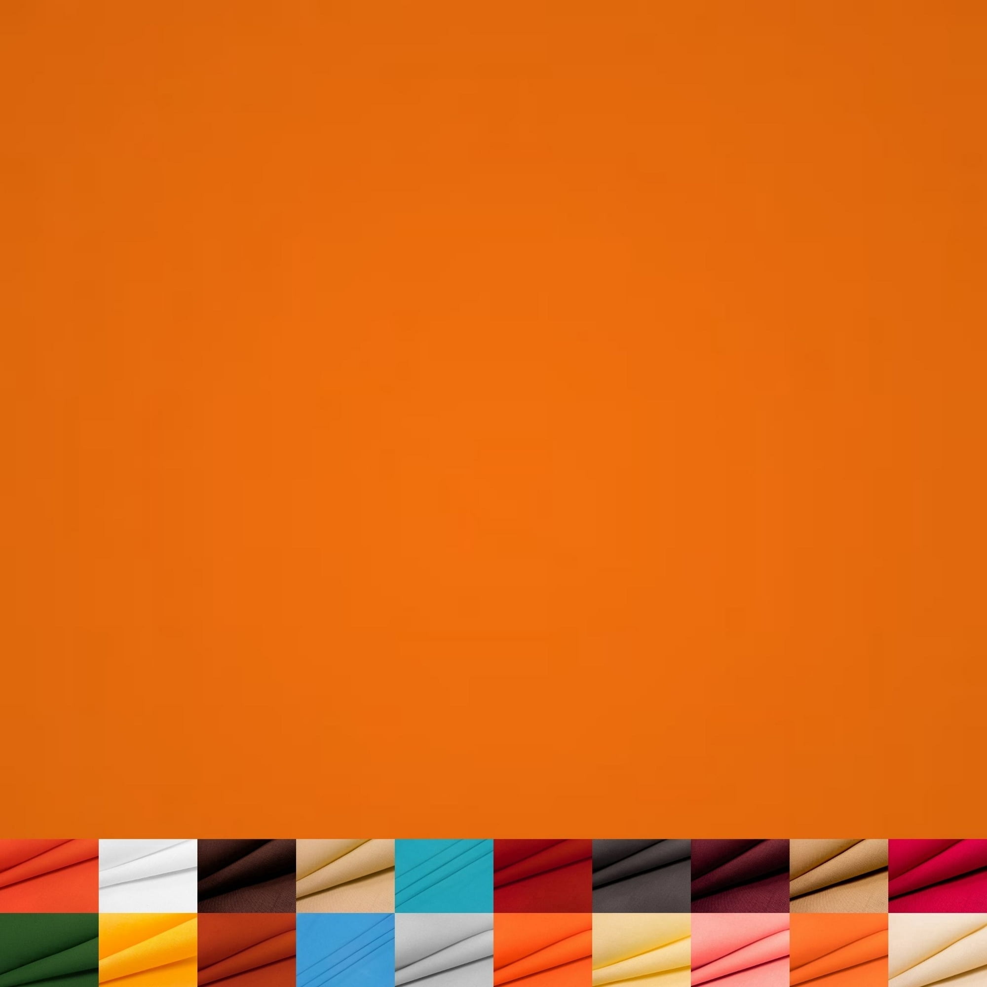 Waverly Inspirations 1 Yard Cut 100% Cotton Solid Fabric, Zinnia Orange, 44" Wide for Quilting & Sewing