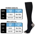 thumbnail image 5 of Yoyauz Men's and Women's Cycling Compression Socks - Best for Running, Sports, Cycling - 15-20 mmHg, 5 of 6