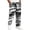 Gray, variant on UDAUDU Cargo Sweatpants for Men Camo Fall Lightweight Stretch Drawstring Trouser Outdoor Hiking Relaxed Fit Sweatpants with Pockets Red M