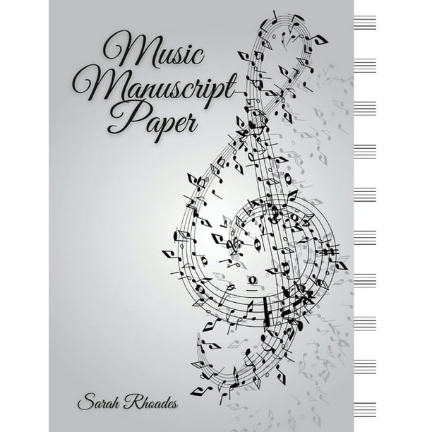 Your Blank Sheet Music Notebook Music Manuscript Paper Staff Paper