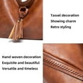 thumbnail image 3 of Tote Bag for Women Leather Shoulder Purse Roomy Hobo Handbag Work Crossbody Satchel with Tassel, 3 of 7