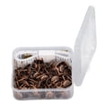 thumbnail image 1 of 100 UDS. Tachuelas para muebles, Alfileres decorativos de acero al carbono con regla para tela y reposabrazos, clavos para muebles de interior con caja de almacenamiento, 1 of 7