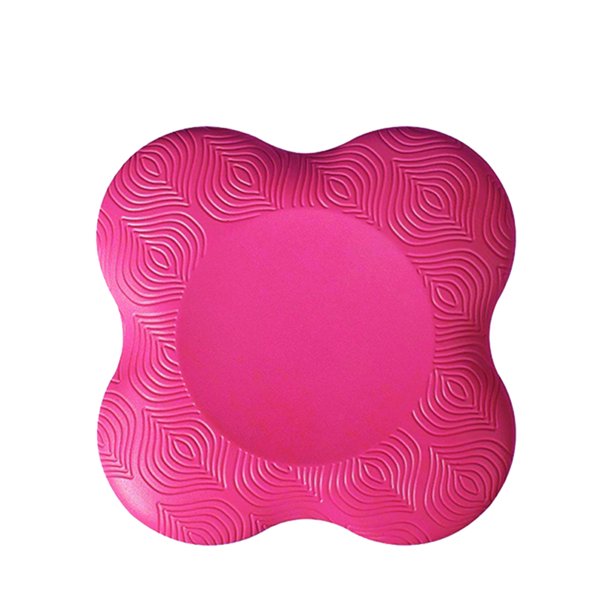 Cojín de rodilla para yoga, codos, manos, muñeca, para tablones de fitness (rosa roja, 1 pieza) Tmvgtek Para Estrenar