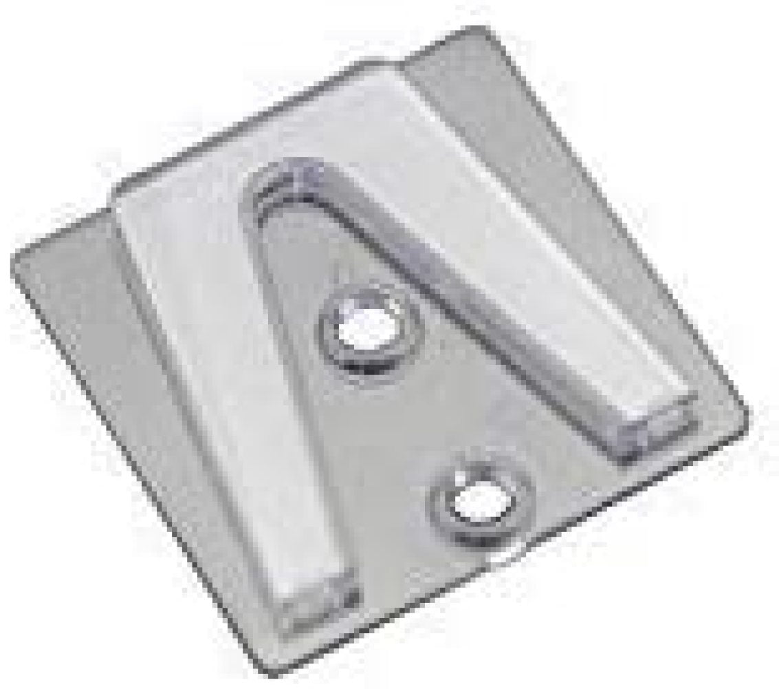 MilcTabe Parapet Christmas Light Clips for use with Shingle Tabs (Clear