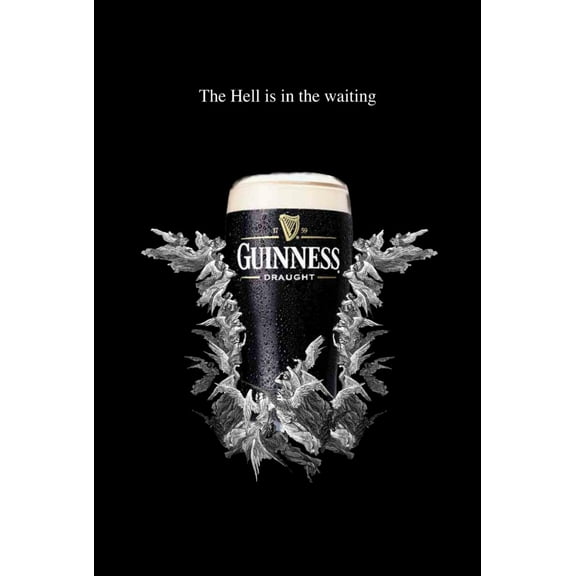 Guinness Poster 16x24 Poster Medium Art Poster 16x24 Unframed, Age: Adults, Rectangle Best Posters