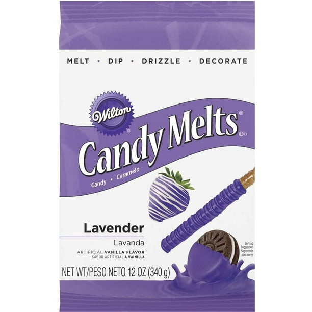 Wilton 19111358 Lavender Candy Melts, 12Ounce