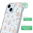 thumbnail image 3 of onn Pink Floral with Gems Phone Case for iPhone 17e / iPhone 16e / iPhone 15 / iPhone 14 / iPhone 13, 3 of 7