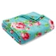 thumbnail image 1 of Manta Betsey Johnson Bouquet Day Plush azul 127 x 178 cm, 1 of 6