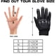 thumbnail image 5 of (XL) Guantes de motocicleta reforzados Guantes tácticos de motocicleta Guantes de scooter Guantes de pantalla táctil con dedos completos para carreras de motocicletas, vehículos todo terreno, escalada, caza, senderismo y otros deportes al aire libre - Negro Rojo Verde, 5 of 5
