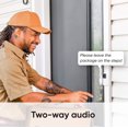 thumbnail image 5 of Restored Wyze Video Doorbell (Chime Included), 1080p HD Video, 3:4 Aspect Ratio: 3:4 Head-to-Toe View, 2-Way Audio, Night Vision, Hardwired (Refurbished), 5 of 7