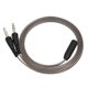 thumbnail image 1 of Cable de audio Cable de 3.5mm de Audio Y Splitter 1 a 2 Convertidor de Auriculares Adaptador de Cable de Micrófono para Auriculares a PC Portátil de Escritorio, 1 of 6