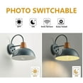 thumbnail image 5 of Aiwen Industrial Vintage Metal Wall Sconce Classic Dome Shade Light Fixture, 5 of 9