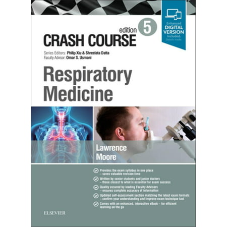 Crash Course Respiratory Medicine - eBook (Best Internal Medicine Review Course)