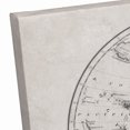 thumbnail image 5 of Creative Products Round World Map Distressed 16x16 Canvas Wall Art, 5 of 5