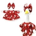thumbnail image 2 of Sruoe Christmas Porch Goose Outfits, 23 Inch Porch Goose Clothes, Goose Clothes Dress, Duck Sculpture Clothes for Lawn Statue Cement Statue Yard Patio Party Decoration, 2 of 7