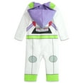 thumbnail image 2 of Disney Pixar Toy Story Buzz Lightyear Toddler Boys Costume Coverall Hood White 2T, 2 of 5