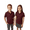 Burgundy, variant on Boys & Girls School Uniform Polo Shirt, 2-Pack Short Sleeve Navy Dri-Fit Performance Polos, 7–8 year, Youth Small, ClassExceed