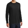 thumbnail image 4 of Men's Perfect Weight Long Sleeve Tee Jet Black 2X-Large, 4 of 4