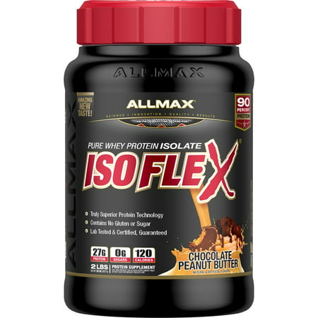 AllMax Nutrition - IsoFlex Pure Whey Protein Isolate Chocolate Peanut Butter - 2