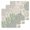 Green, variant on Sage Green Ocean Kitchen Dish Towels for Drying Dishes Set of 2, Coastal Grey Coral Starfish Shell Waffle Weave Microfiber Hand Tea Bathroom Towels Quick Dry & Absorbent Towel 12x12